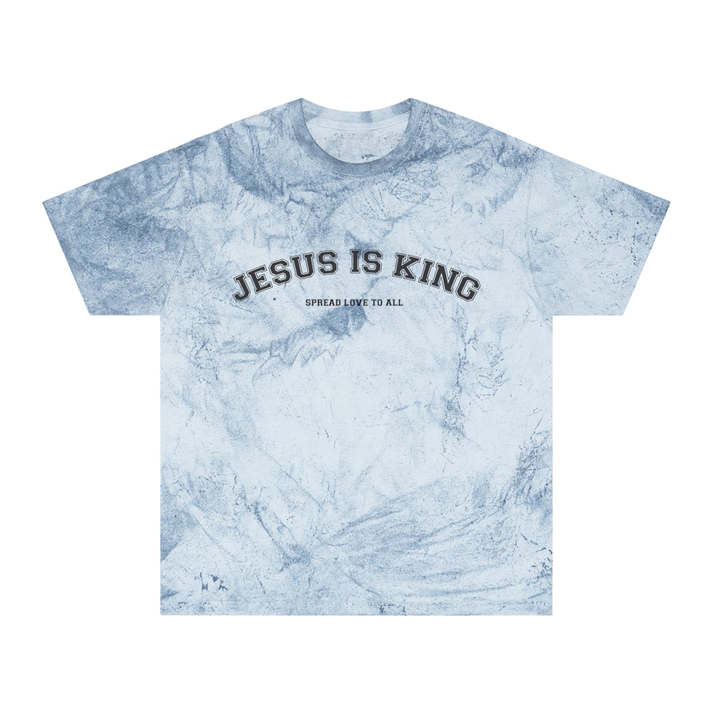 Colorful Faith T-Shirt - Spread Love, Jesus is King, Christian Apparel, Unisex Shirt