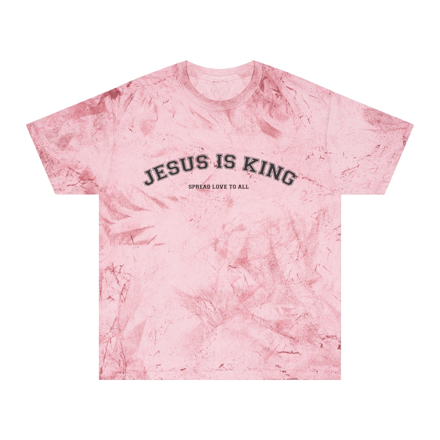 Colorful Faith T-Shirt - Spread Love, Jesus is King, Christian Apparel, Unisex Shirt