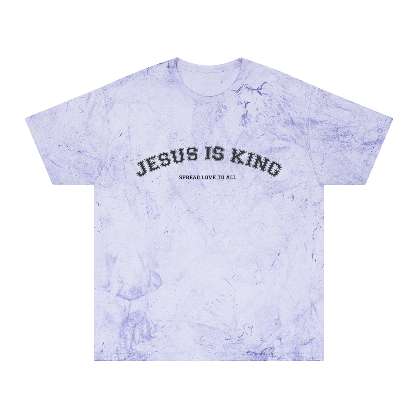 Colorful Faith T-Shirt - Spread Love, Jesus is King, Christian Apparel, Unisex Shirt