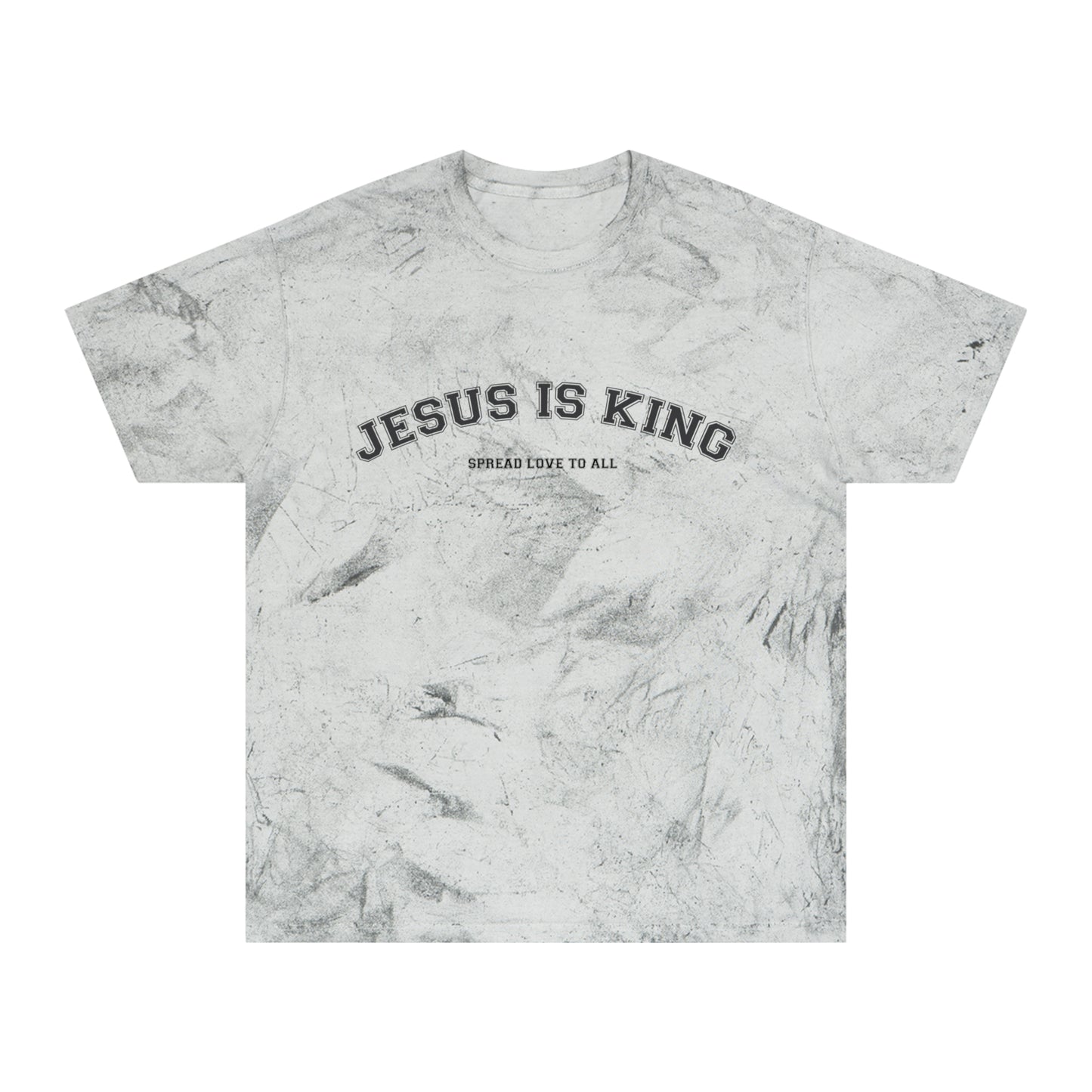 Colorful Faith T-Shirt - Spread Love, Jesus is King, Christian Apparel, Unisex Shirt