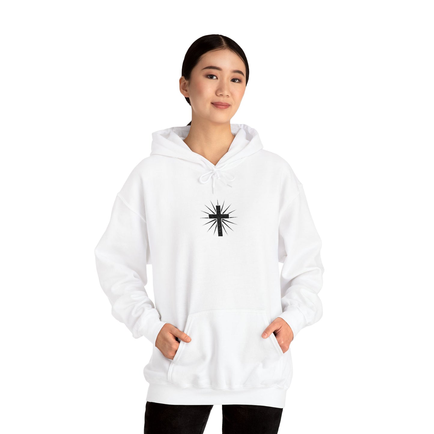 Heavy Blend Hooded Sweatshirt - Cozy, Casual, Christian