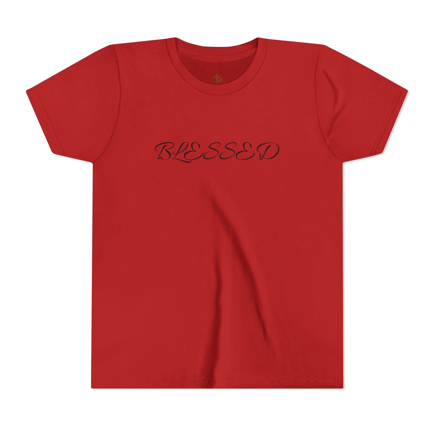 Blessed Youth T-Shirt, Inspirational Tee for Kids, Casual Wear for Youth, Christian Apparel