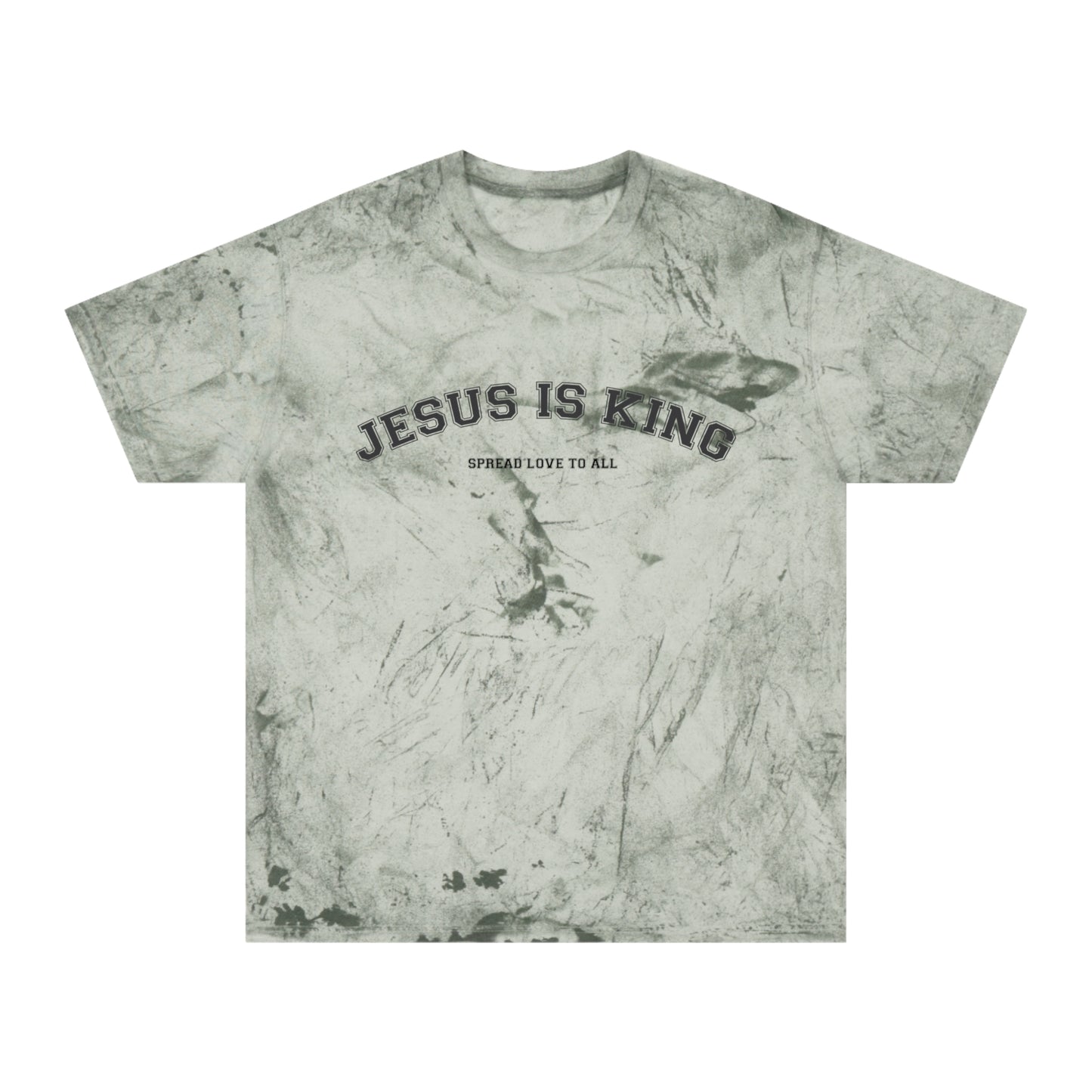 Colorful Faith T-Shirt - Spread Love, Jesus is King, Christian Apparel, Unisex Shirt