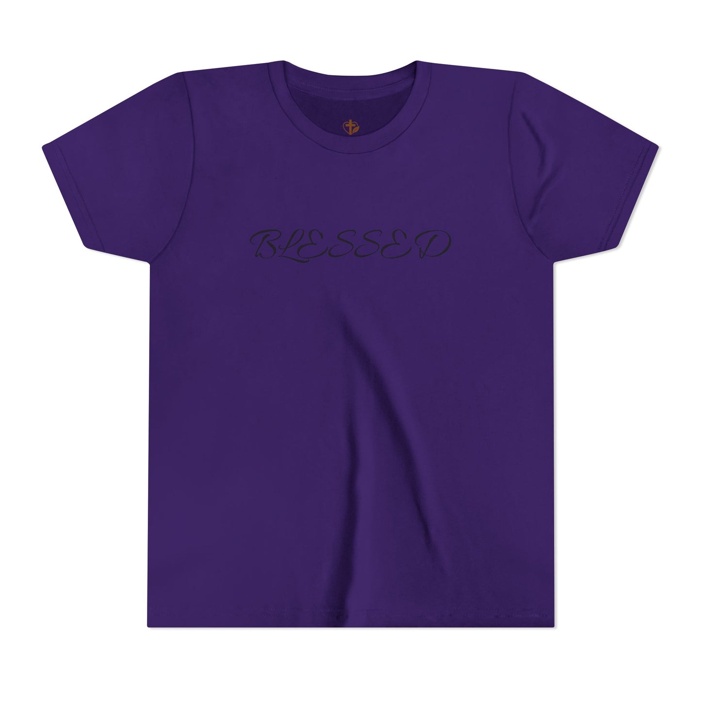 Blessed Youth T-Shirt, Inspirational Tee for Kids, Casual Wear for Youth, Christian Apparel