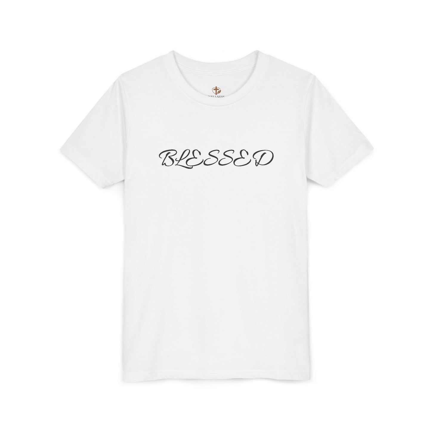 Blessed Youth T-Shirt, Inspirational Tee for Kids, Casual Wear for Youth, Christian Apparel
