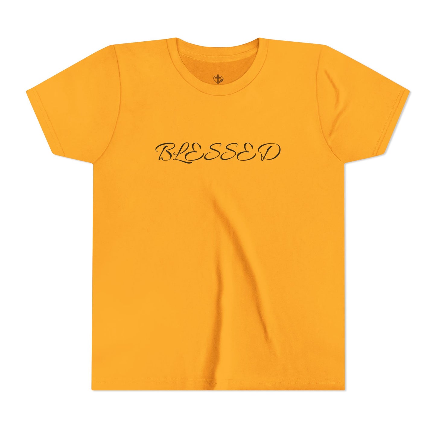 Blessed Youth T-Shirt, Inspirational Tee for Kids, Casual Wear for Youth, Christian Apparel