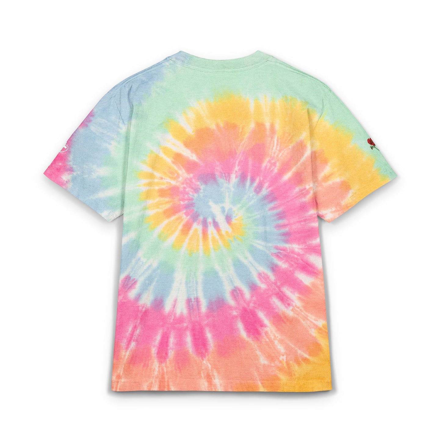 Vibrant Colorful T-Shirt (Embroidery) - God is Good, Oversized Tee, Boho Fashion, Festival Wear, Summer Style, Statement Shirt