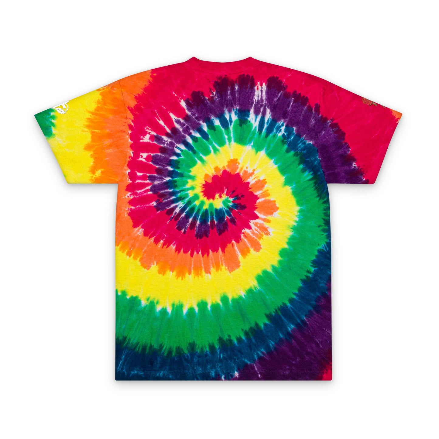 Vibrant Colorful T-Shirt (Embroidery) - God is Good, Oversized Tee, Boho Fashion, Festival Wear, Summer Style, Statement Shirt