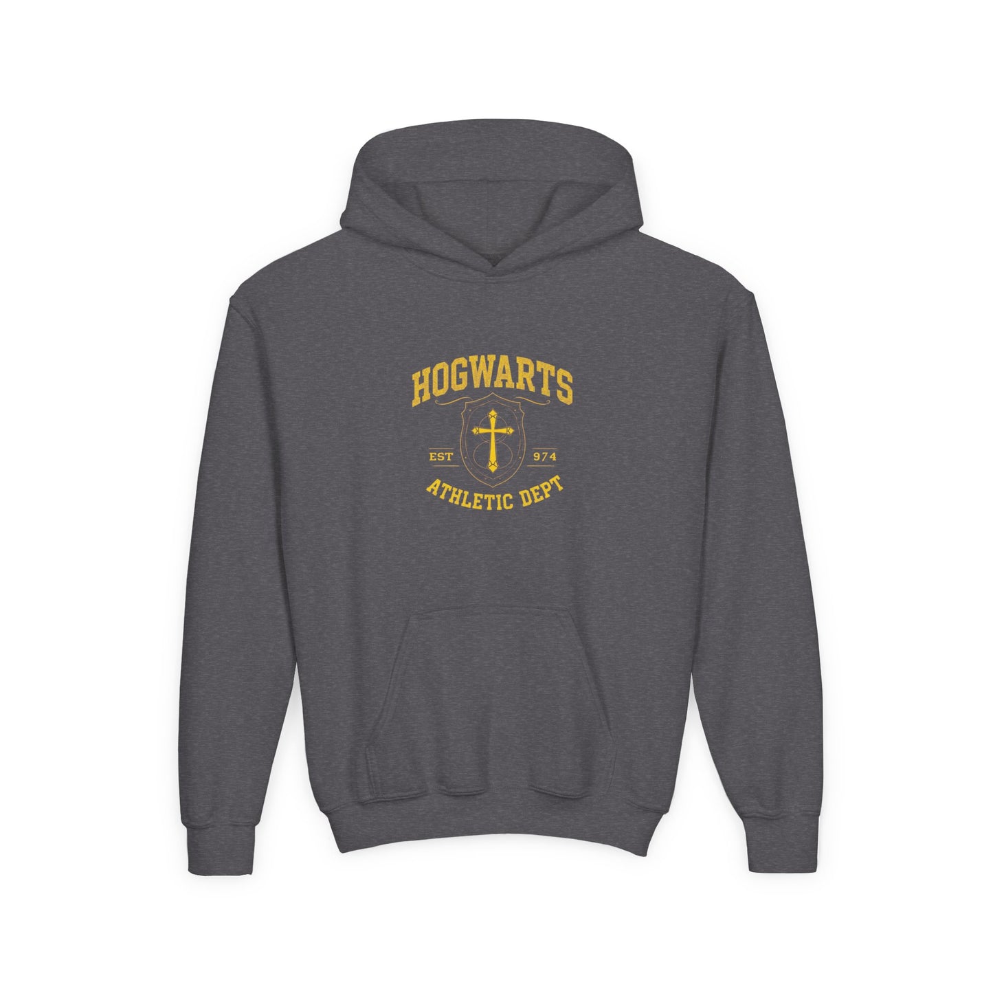 Hogwarts Youth Hooded Sweatshirt - Cozy Wizarding Apparel with a Christian Twist
