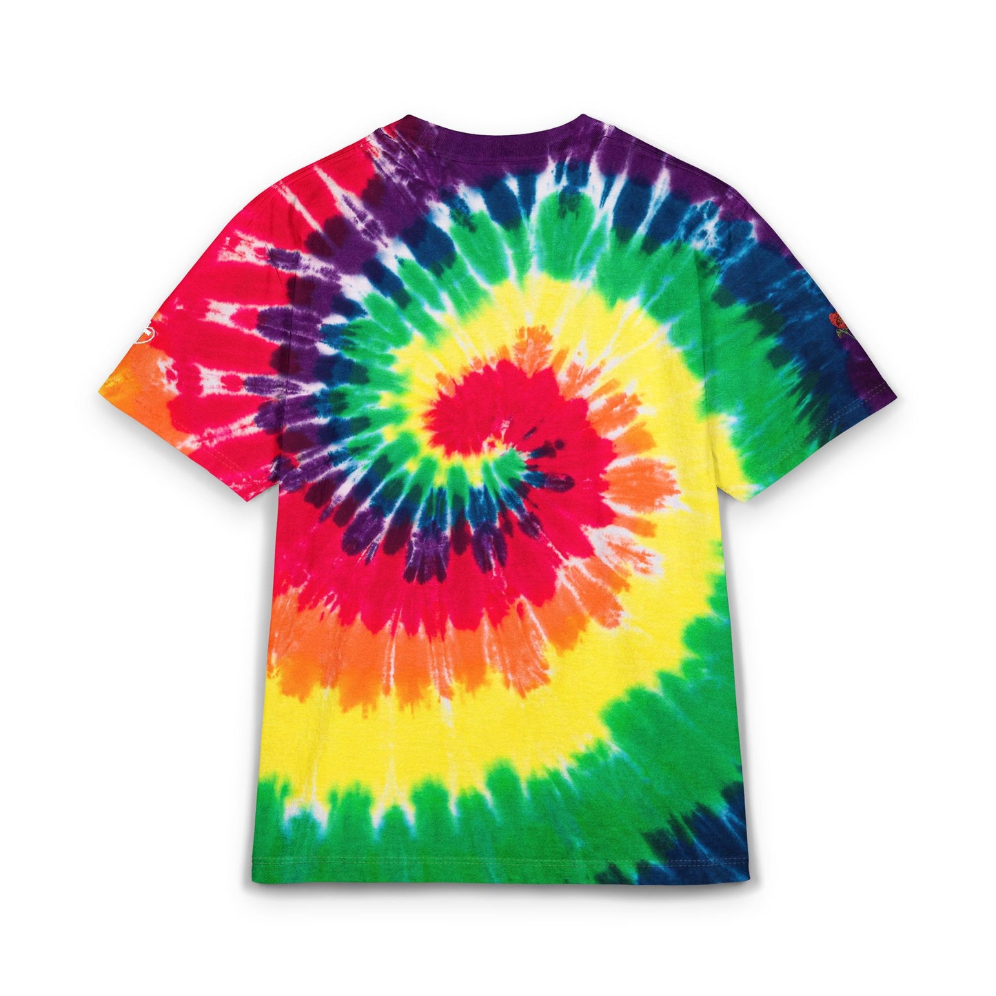 Vibrant Colorful T-Shirt (Embroidery) - God is Good, Oversized Tee, Boho Fashion, Festival Wear, Summer Style, Statement Shirt